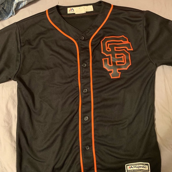 black sf giants jersey